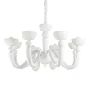Pakabinamas šviestuvas Ideal Lux Suspended lamp with 8 lights BON BON, E14, amber color