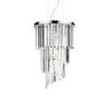 Pakabinamas šviestuvas Ideal Lux Suspended lamp with 8 lights CARLTON, E14, chrome