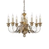 Pakabinamas šviestuvas Ideal Lux Suspended lamp with 8 lights FIRENZE, E14, pilka