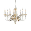 Pakabinamas šviestuvas Ideal Lux Suspended lamp with 8 lights FIRENZE, E14, baltas