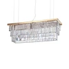Pakabinamas šviestuvas Ideal Lux Suspended lamp with 8 lights MARTINEZ, E14, auksinis color