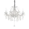 Pakabinamas šviestuvas Ideal Lux Suspended lamp with 8 lights NAPOLEON, E14, chrome