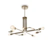Pakabinamas šviestuvas Ideal Lux Suspended lamp with 8 lights TRIUMPH, E27, copper