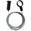 Šviečiančio kabelio XLOOP 25MM pakabinimo elementas, juodas