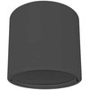 Šviestuvo COMFORT paviršinio montavimo rėmelis, juodas, 160mm