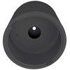 Šviestuvo COMFORT paviršinio montavimo rėmelis, juodas, 160mm