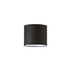 Pakabinamas šviestuvas Ideal Lux Gaubtas Pakabinamam šviestuvui Set Up Paralume Cilindro D16 Nero