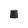 Ideal Lux Gaubtas Pastatomam šviestuvui Set Up Paralume Cono D16 Nero