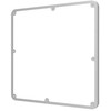 Šviestuvo SURFACE FLAT SQUARE rėmelis, sidabro sp., 330mm