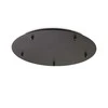 Pakabinamas šviestuvas Ideal Lux Tvirtinimo Elementas Rosone Standard 5 Luci Nero