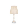 Ideal Lux Table lamp with 1 light QUEEN, E27, auksinis color