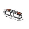 Universali laidų jungtis INLINE 2x0.2-4mm² 450V 32A WAGO