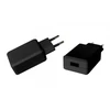 USB CQ3.0 adapteris į kištukinį lizdą, juodas, 5V, 3A. Po 2vnt. pakuotėje