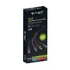 USB laidas, 4IN1, juodas, 1,2m