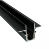 Užglaistomas magnetinės sistemos ZAMBELIS MAGNETIC bėgelis, 48V, juodas, 2m, 22274B-2