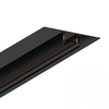 Užglaistomas magnetinės sistemos ZAMBELIS MAGNETIC ULTRA SLIM bėgelis, 48V, juodas, 2m, 23122