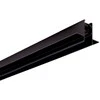 Bikuvalt Užglaistomas magnetinis bėgelis VIOKEF MAGNETIC, juodas, 48V, 2m, su dangteliu ir užbaigimais, 02/0202-2