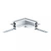 Užglaistomo magnetinės sistemos ZAMBELIS MAGNETIC 3MM bėgelio kampinis sujungimas, baltas, TRIAC/DALI, 25133 -W