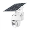 V-tac Valdoma HD 2MP WiFi apsaugos kamera, balta, su judesio davikliu ir saulės baterija