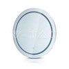 Sieninis šviestuvas V-tac Veidrodis su 8W LED apšvietimu, chromo sp., 3000-6400K, su 17W šildytuvu (nuo rasojimo)
