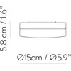 18W LED modulis, skirtas ventiliatoriui ROK, baltas, 3000/4000/6500K, dimeriuojamas, K2001030B