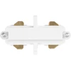 Vienfazio bėgelio tiesus sujungimas TRACKLIGHT, baltas