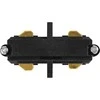 Vienfazio bėgelio tiesus sujungimas TRACKLIGHT, juodas