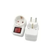 V-tac Vienvietis lizdo adapteris, baltas