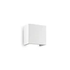 Sieninis šviestuvas Ideal Lux Wall lamp with 1 light FLASH GESSO, G9, ruda