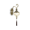 Sieninis šviestuvas Ideal Lux Wall lamp with 1 light HAREM, E27, chrome
