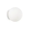 Sieninis šviestuvas Ideal Lux Wall lamp with 1 light MAPA, E27, baltas