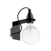 Sieninis šviestuvas Ideal Lux Wall lamp with 1 light MINIMAL, E27, chrome