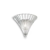 Sieninis šviestuvas Ideal Lux Wall lamp with 1 light SANTA, E14, transparent