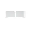 Sieninis šviestuvas Ideal Lux Wall lamp with 2 lights CLIP, E27, sand color