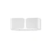 Sieninis šviestuvas Ideal Lux Wall lamp with 2 lights CLIP, G9, baltas