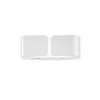 Sieninis šviestuvas Ideal Lux Wall lamp with 2 lights CLIP, G9, transparent