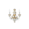 Sieninis šviestuvas Ideal Lux Wall lamp with 2 lights FIRENZE, E14, rust color