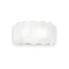 Sieninis šviestuvas Ideal Lux Wall lamp with 2 lights OVALINO, E27, juodas
