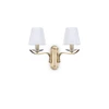 Sieninis šviestuvas Ideal Lux Wall lamp with 2 lights PEGASO, E14, brass