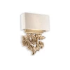 Sieninis šviestuvas Ideal Lux Wall lamp with 2 lights PETER, E14, sand color