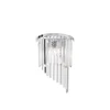Sieninis šviestuvas Ideal Lux Wall lamp with 3 lights CARLTON, E14, chrome
