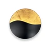 Sieninis šviestuvas Ideal Lux Wall lamp with 4 lights SUNRISE, G9, juodas