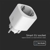 V-tac WIFI EU lizdas, suderinamas su AMAZON ALEXA ir GOOGLE HOME, baltas