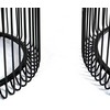 Žurnalinių staliukų rinkinys WIRE 44CM, juodas