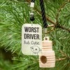Automobilio kvapukas "Worst driver, but cute"