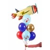 Party Deco Balionai "Lėktuvėlis" (6vnt)