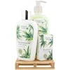 Bohemia Gifts Kosmetikos dovanų rinkinys "Hemp SPA“ (skystas muilas 300ml + kūno pienelis 250ml + muilas 100g)