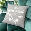 Dekoratyvinė pagalvėlė "All you need is sleep"