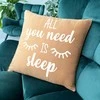 Dekoratyvinė pagalvėlė "All you need is sleep"