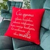 Dekoratyvinė pagalvėlė "Čia gyvena tikra meilė"